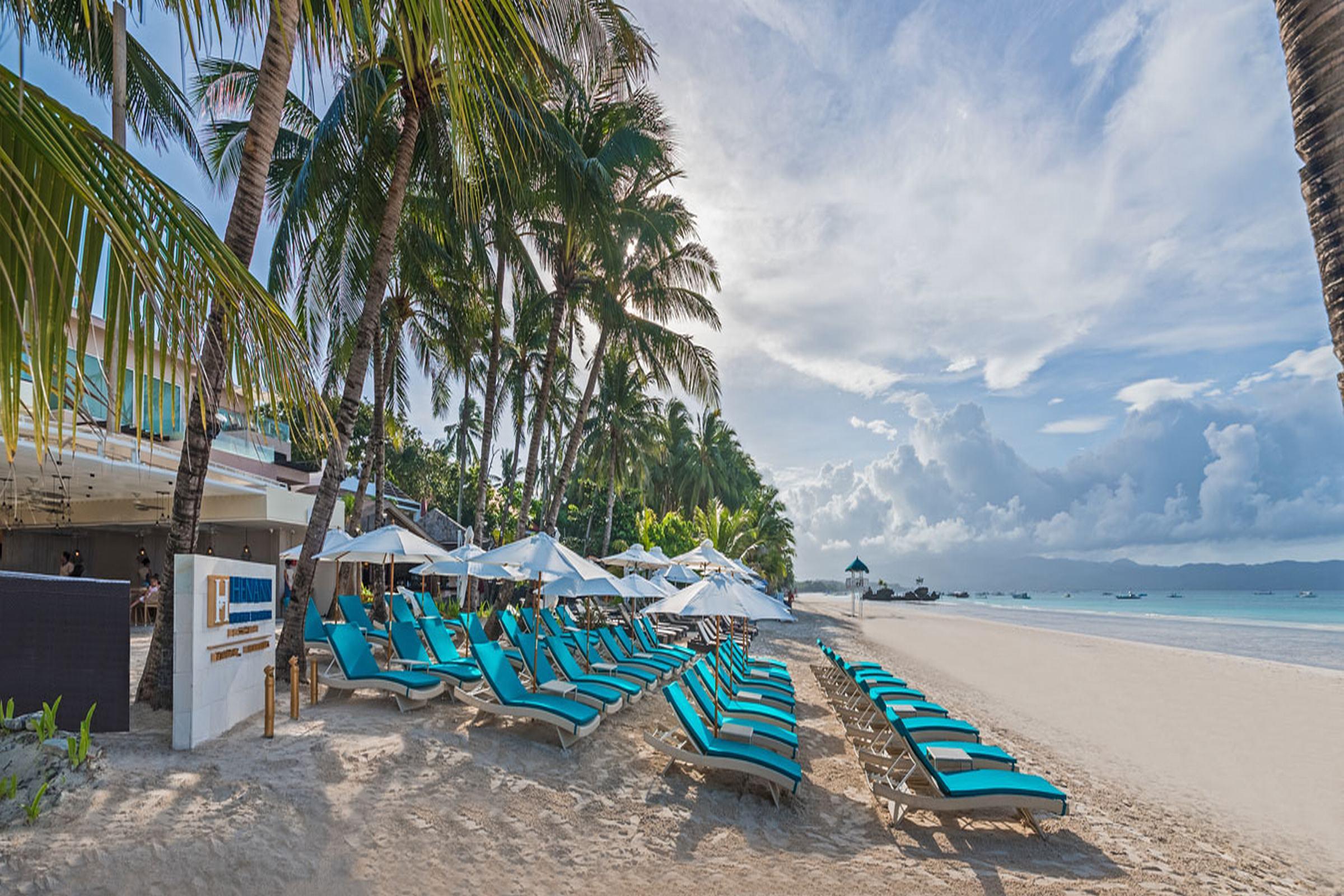Henann Prime Beach Resort Balabag  Εξωτερικό φωτογραφία Beach at the Shangri-La Resort